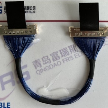 Cáp đồng trục 50 chân Awg36 Micro Coaxial TV 0.5mm LVDS