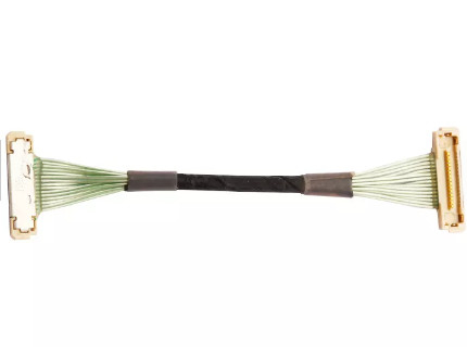 42awg LVDS Dây khai thác 0,4mm Cáp 20,3mm 51 Pin EDP