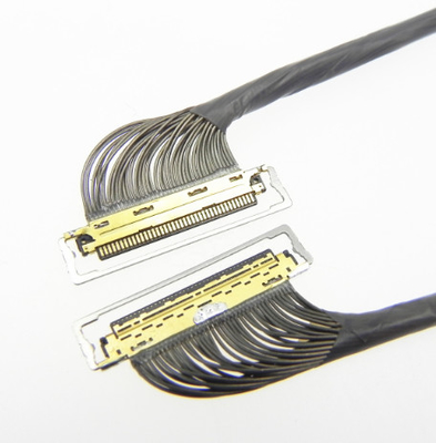 34awg Cáp đồng trục siêu nhỏ 20 lõi 380mm Teflon PTFE lắp ráp dây
