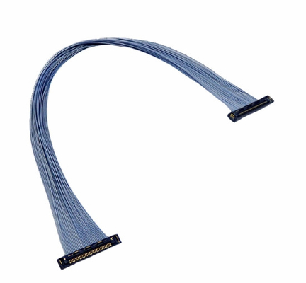 15cm 30 pin Lvds Over Coax Cáp đồng trục siêu linh hoạt 0,4mm