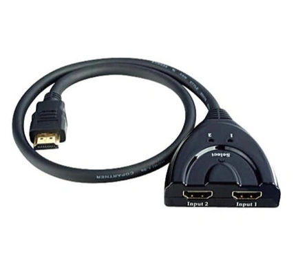 Lắp ráp cáp đồng HDMI Bộ chia dây mạ niken đa phương tiện