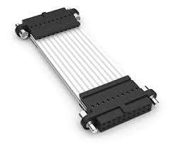 A Loại 0,5mm Ruy băng cáp phẳng mềm dẻo PVC Ffc được bảo vệ
