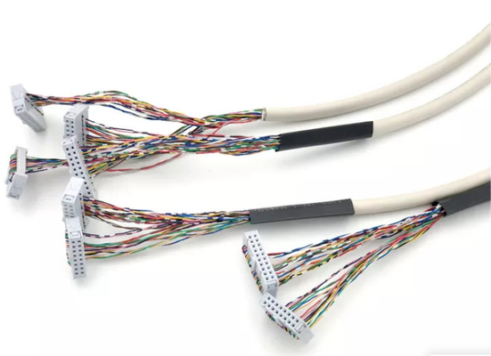 Cáp phẳng 2.54mm FFC 12-64 Pin Flex Ribbon Twist cho màn hình LCD