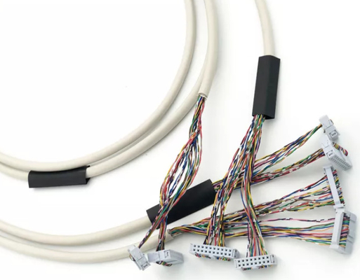 Cáp phẳng 2.54mm FFC 12-64 Pin Flex Ribbon Twist cho màn hình LCD