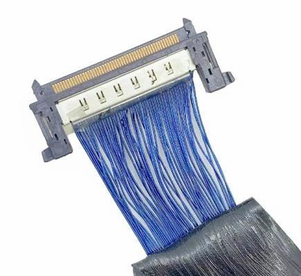 Lắp ráp cáp dây JAE 0,25mm 500mm 51 Pin LVDS Micro Coaxial
