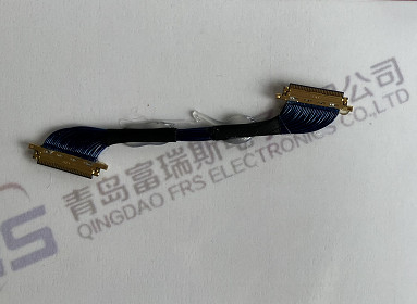 Lắp ráp dây điện 30 chân 50 pin Cáp LVDS 40 pin 0,4mm Áo khoác đen siêu mỏng