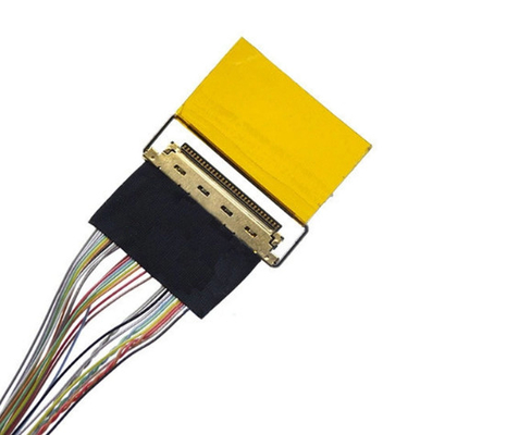 LCD LVDS Dây khai thác 240mm Cáp 0,5mm Tạo mô hình 30 chân