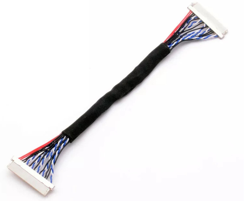 TV LVDS Wire Harness Black, 220mm Radio Wire Harness Fot TV độ nét cao