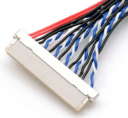 TV LVDS Wire Harness Black, 220mm Radio Wire Harness Fot TV độ nét cao