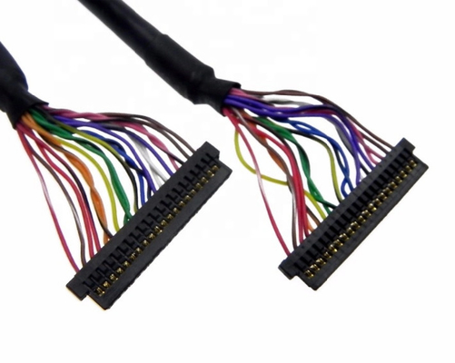 Cáp LVDS phẳng 20 chân 450mm Lắp ráp màn hình LCD 0,4mm cho bảng hiển thị