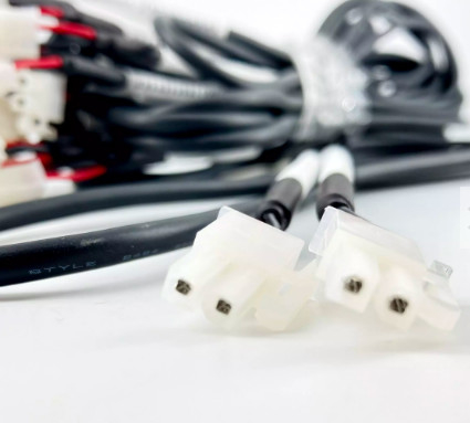 Nam sang nữ Dây y tế Khai thác 2 pin Cáp RF linh hoạt