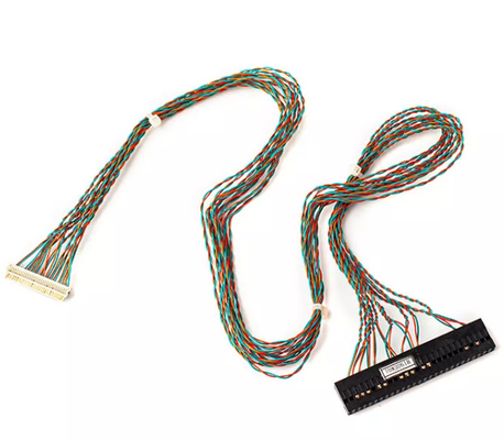 Molex 1.8m Cáp khai thác Lắp ráp Niken Đồng trục phẳng dài