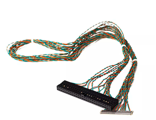 Molex 1.8m Cáp khai thác Lắp ráp Niken Đồng trục phẳng dài