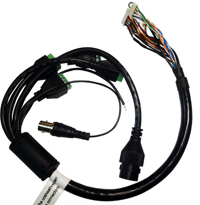 Cụm cáp camera Rj45 Đồng trục Bảo mật 100mm không thấm nước