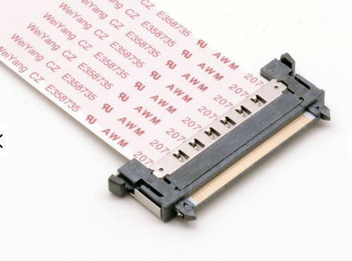 Cáp phẳng LVDS 400mm FPC, Cáp phẳng ruy băng 41-51 chân