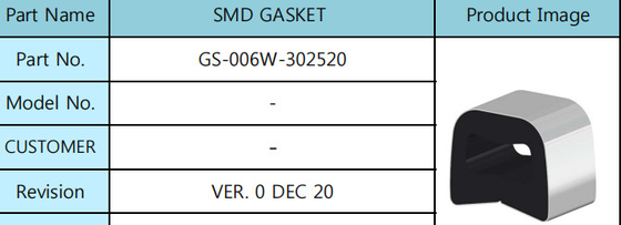 Công nghệ gắn bề mặt loại vòng đệm cao su phẳng 25mm SMD 25mm